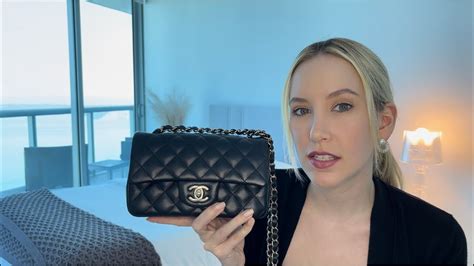 chanel rectangular mini review|chanel mini rectangular vs boy.